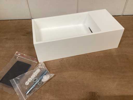 Differnz wasbak wit, composiet