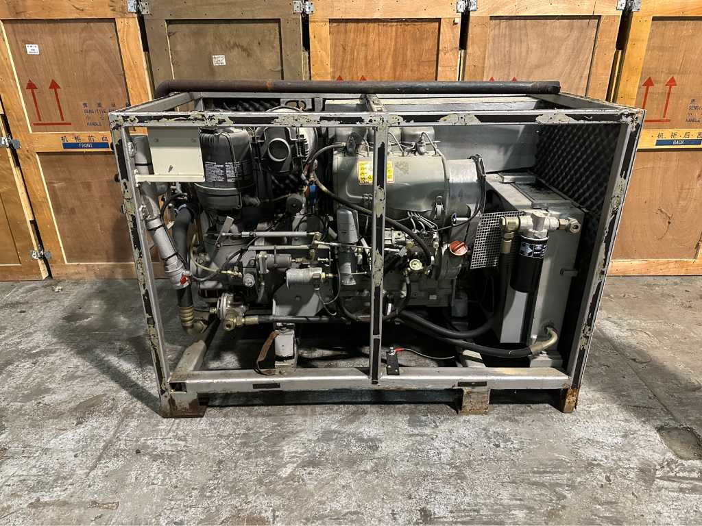 Deutz 3-cylinder F3-6L912 Compressor With Demag/Pokorny Air Pump