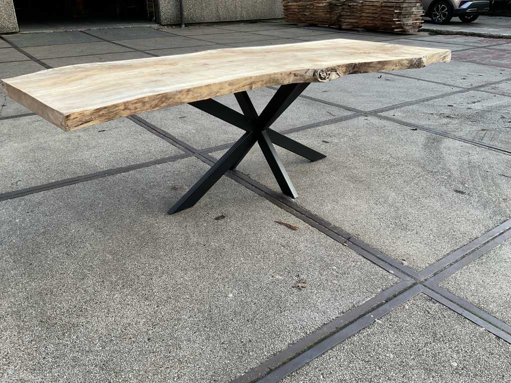poplar dining table