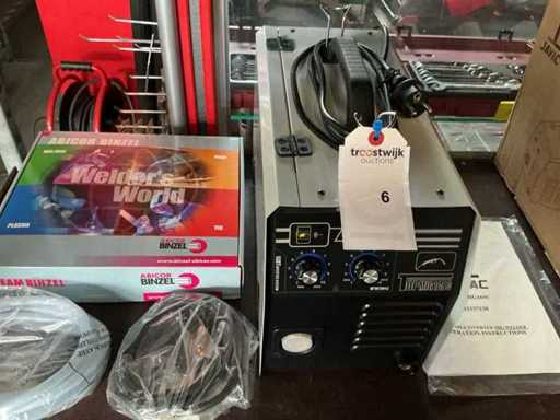 Topmig 165 C Mig welding machine with accessories and instructions for use