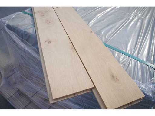 30,47 m² Étagères en chêne 20 mm