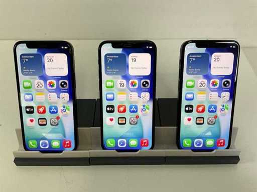 Apple iPhone 12 Mini - 64 GB - Negru (3x)