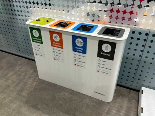 Système de séparation des déchets globulaires BinBin