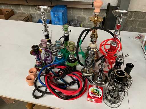 Mix lot hookahs and accessories