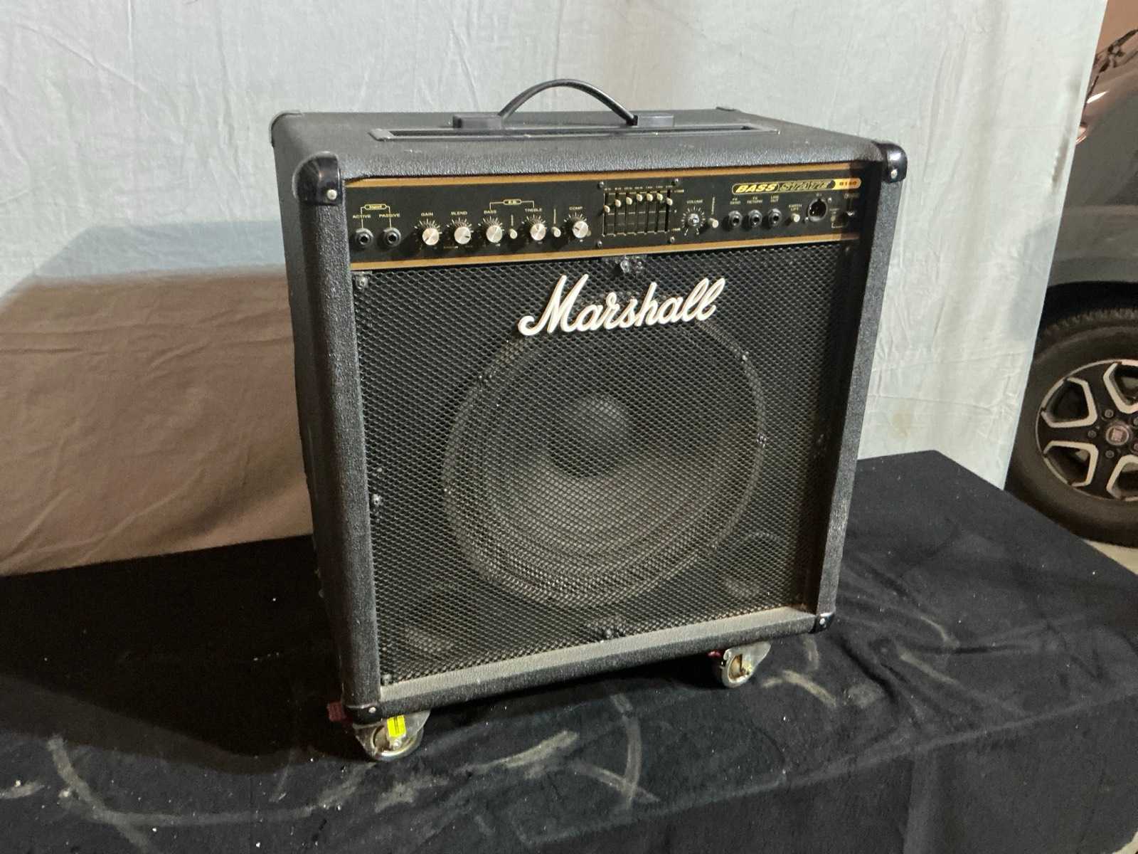 Marshall ビルトイン ベースアンプ BASS STATE B150 marshall bass state b150 bass amp - YouTube