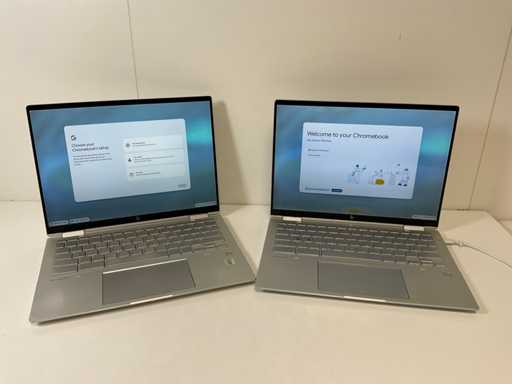 HP Elite 1030 13,5", Core i7 10a generazione, 16 GB di RAM, 128 GB SSD TouchScreen ChromeBook (2x)