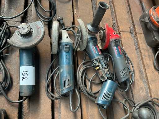 Bosch GWS 14-150CI Meuleuse d’angle (3x)