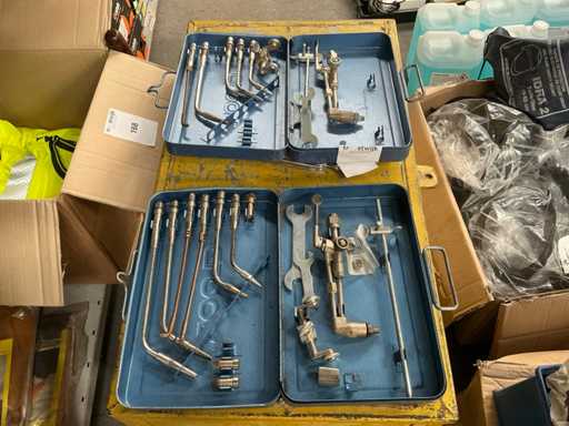 Gloor Autogenous cutting and welding set (8x)