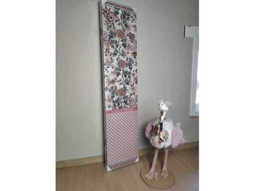 Autruche décorative + Séparateur de pièce (2x)