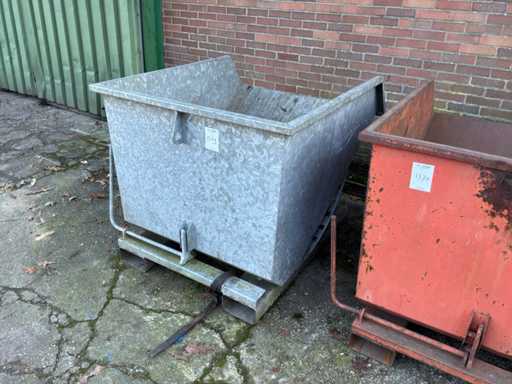 Seau basculant Jako, 850L