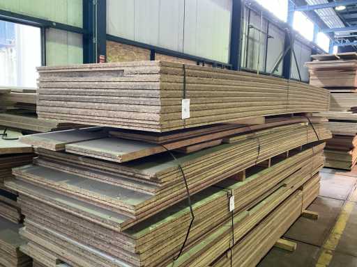 Chipboard various (17x)