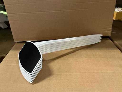 Lots Price Labels 45cm blanc/noir (460x)