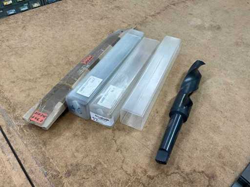 DIN 345 Type N HSS Twist Drill with Morse Taper 46.00 mm (3x)