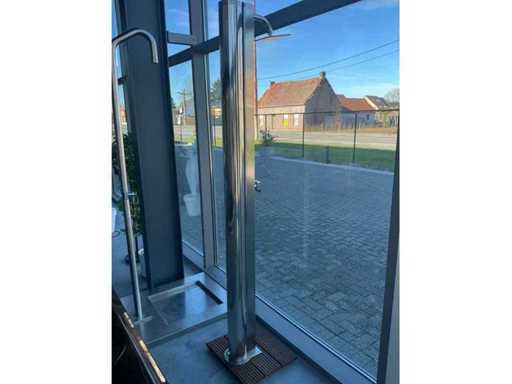 Pioggione all'aperto