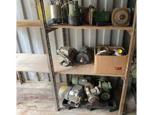 Partij diverse elektromotoren