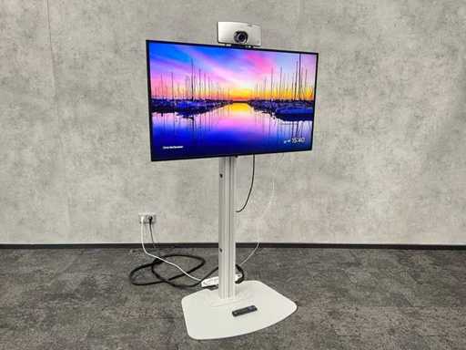 Samsung/Cisco – 49" Videokonferenzsystem und Stativ