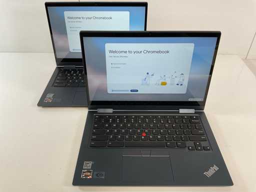 Lenovo ThinkPad C13 Yoga Gen 1 13.3", AMD Ryzen 5, 8 GB RAM, 128 GB SSD ChromeBooks (2x)
