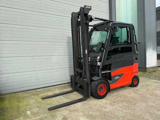 Linde - E-45-HL-01-600 - 4,4M Duplex - Stivuitor