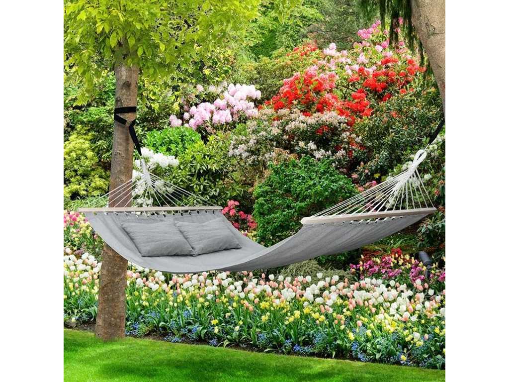 Cozy hammock with pillows for 2 people