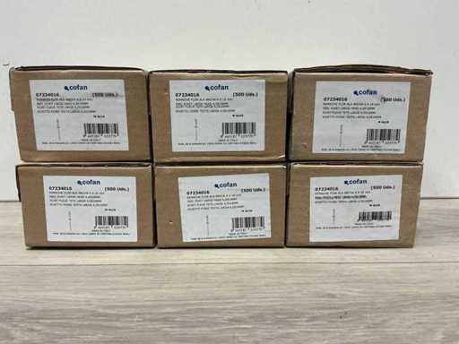 Cofan 4 x 16 mm Pop Rivet (3000x)