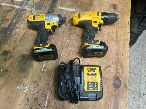Tournevis sans fil DEWALT DCF610/DCD710 et perceuse