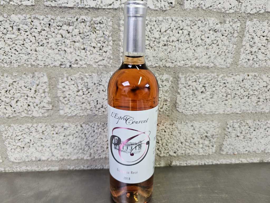 2018 - L Esprit Couvent - Bordeaux - Vino rosato (6x)