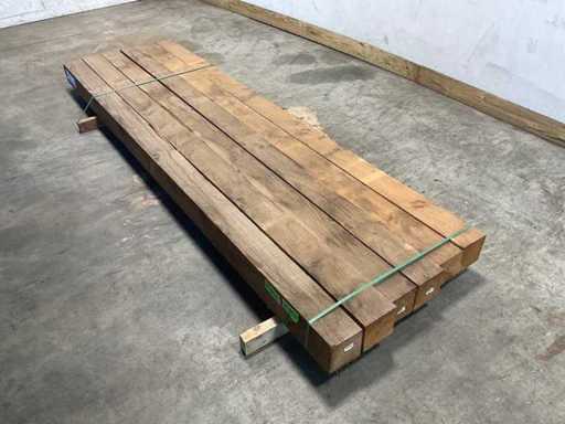 Poutre droite Douglas rabotée 300x14x14 cm (10x)