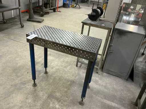 Perforated Welding Table
