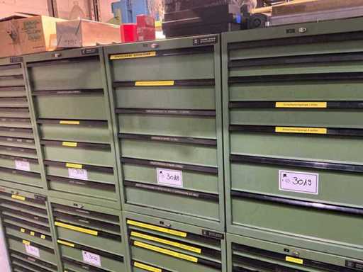 Armoire à outils HAHN+KOLB avec contenu