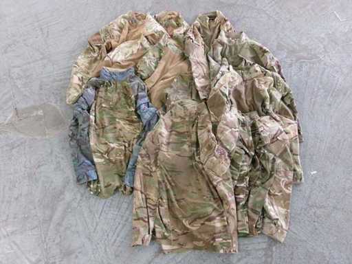 UBAC Shirt Mix, used, partly defective (R12) (30x)