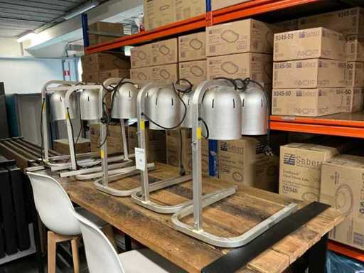 Lampade riscaldanti Hendi (6x)