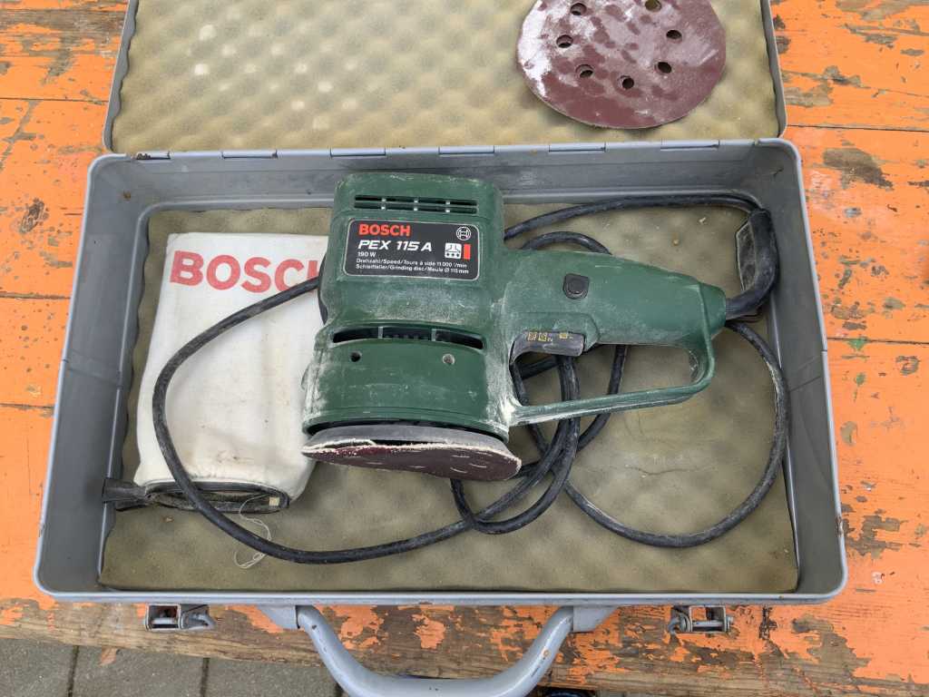 Levigatrice manuale Bosch PEX 115 A