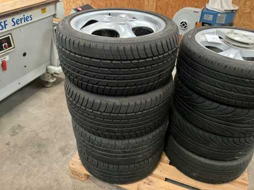 Opona Fulda Car na obręczy Porsche (4x)