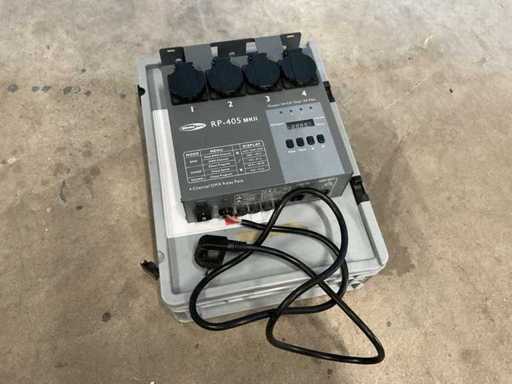 Pacchetto di interruttori Showtec RP-405 MKII a 4 canali