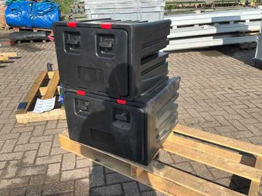 Lago Black dog Undermount box (2x)