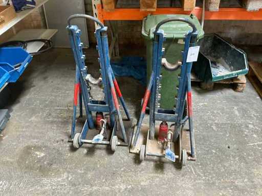 Hydraulischer Seilspulen-Lifter-Satz