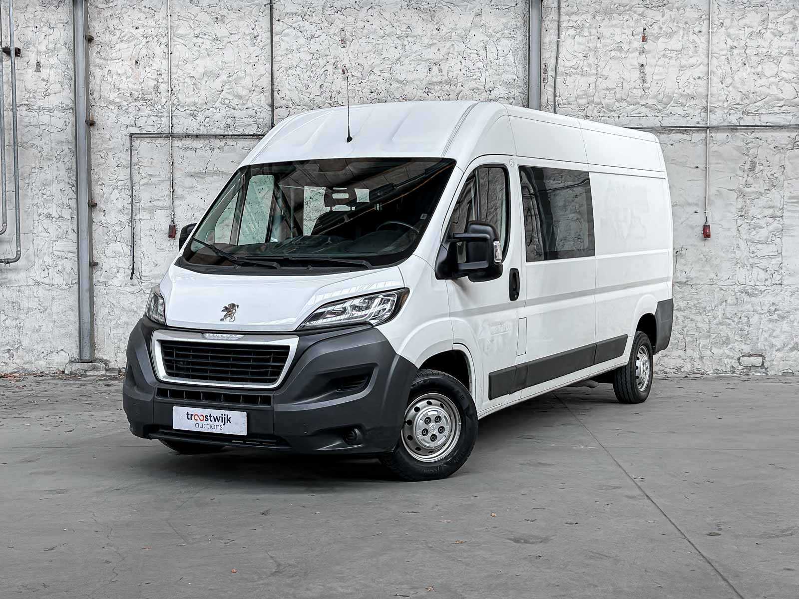 Peugeot Boxer 335 2.2 HDI L3H2 XR 150pk 2016 7-Persoons Bedrijfswagen, V-584-GT