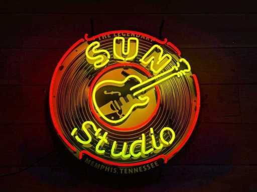 Sun Studio Memphis - Semn neon