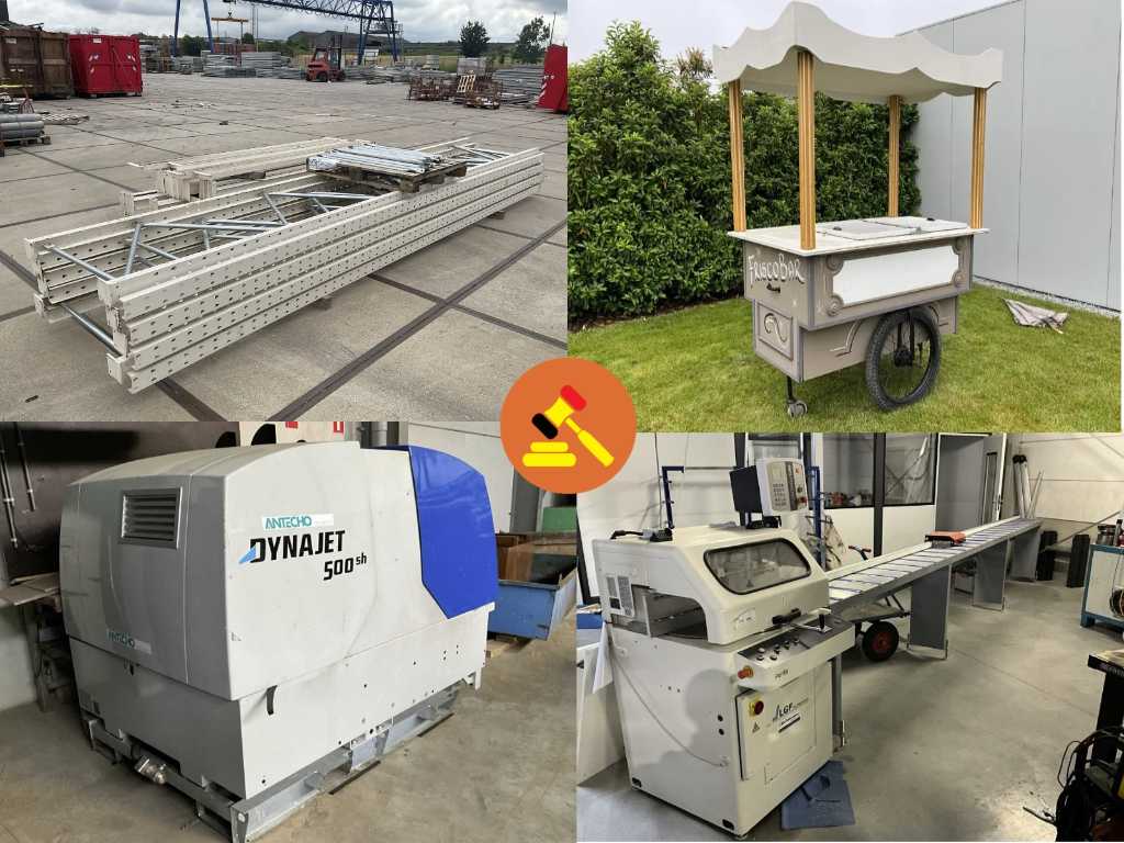 Weekly auction Catering and event equipment, metalworking and miscellaneous