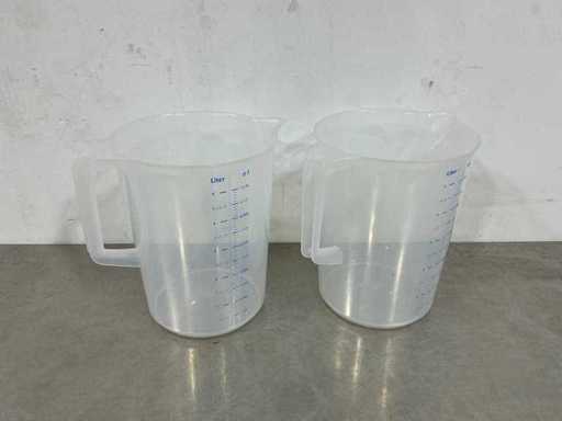 Maatbeker 5L (2x)