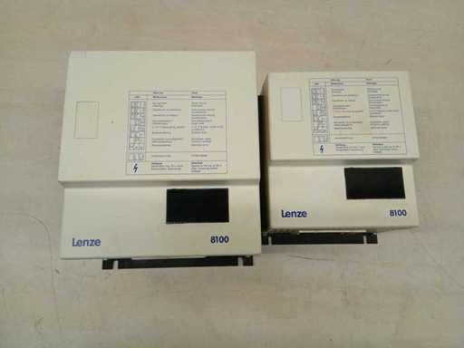 Lenze - serie 8100 - Inverter di frequenza / unità controllodi di trasmissione - (2x)