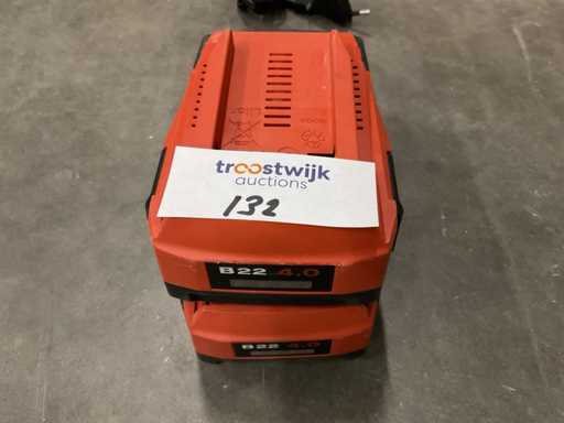 Hilti B22 4.0 Accu (2x)