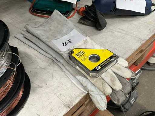 Strong handtools Welding magnet