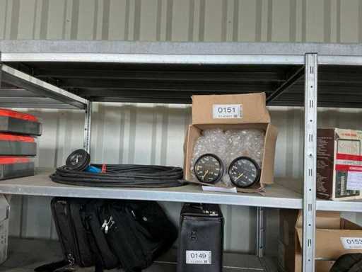 Speedometer and tire inflator