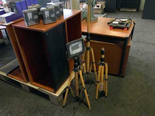 Światła konstrukcyjne i statywy