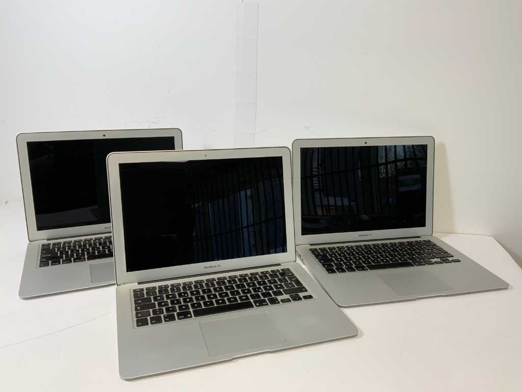 Apple MacBook Air 13", Core(TM) i7 5. generacji, 8 GB RAM, bez dysku twardego Laptopy (3x)