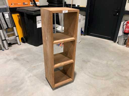 Armadio a scomparti in teak - Armadio portaoggetti