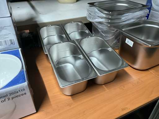 Saro 1/4 GN cutlery trays (4x)