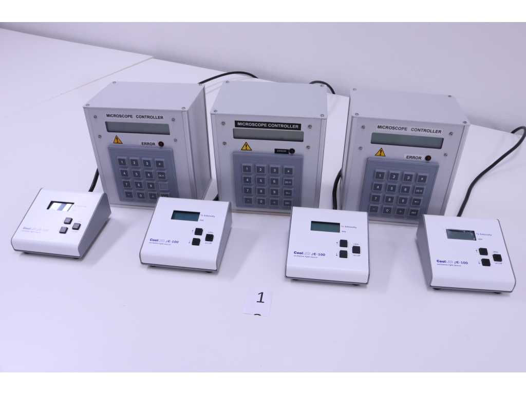 Microscope exposure controllers