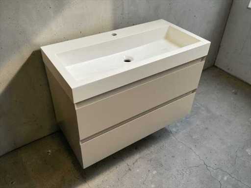 Design-Badezimmermöbel 90x45 cm